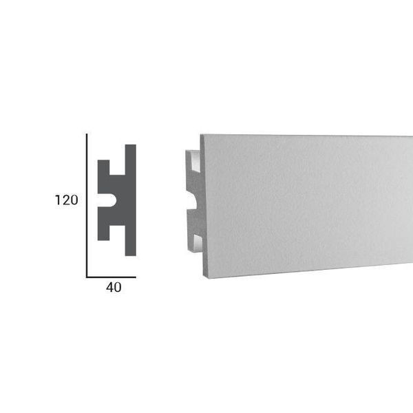 Карниз Tesori KD302 (120x40)мм KD302 фото