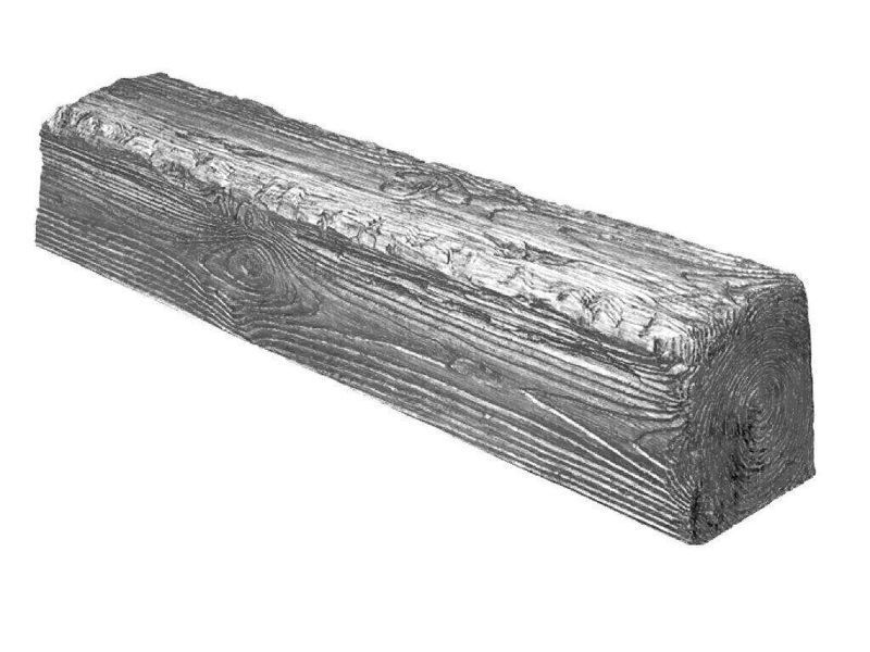 Балка Decowood EQ006 рустик 12х12см (2м) EQ006 фото