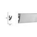Карниз Tesori KD303 (65x40)мм KD303 фото 2