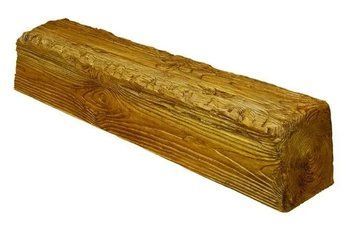 Балка Decowood EQ006 рустик 12х12см (3м) світла EQ006 фото