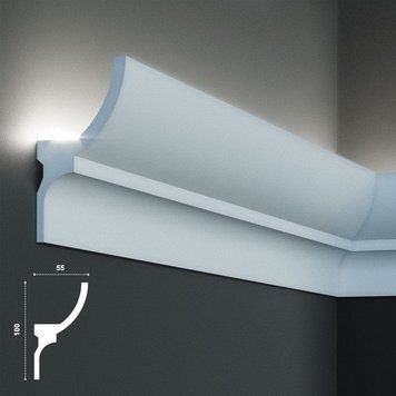 Карниз Tesori KF712 (100х55)мм KF712 фото